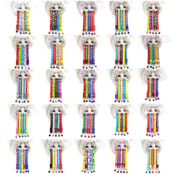 ปลอกคอสัตว์เลี้ยง แบบแผง 5ชิ้น - Image 2