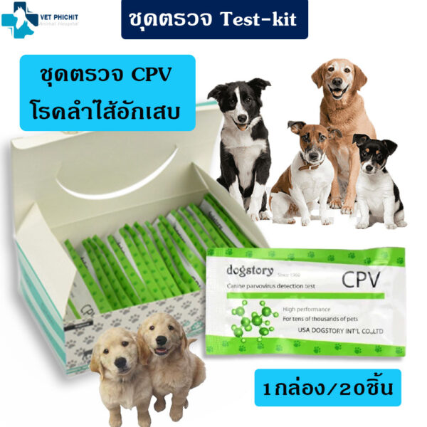 Test-kit CPV สำไส้อักเสบ (1กล่อง 20ชิ้น)