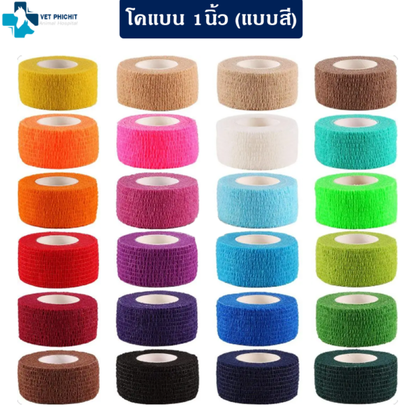 โคแบน 1นิ้ว แบบสี
